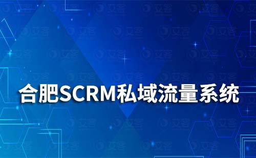 合肥SCRM私域流量管理系統(tǒng)
