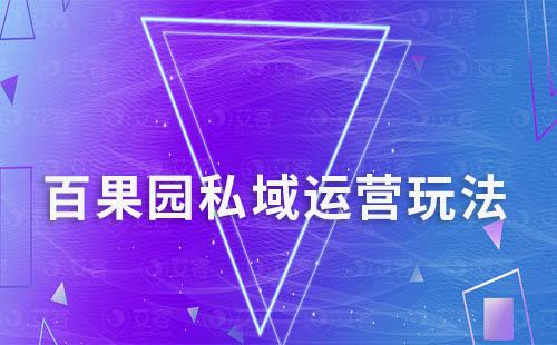 百果園私域運營玩法